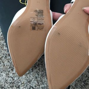 H&M Shoes - H&M suede like beige heel H&M Shoes - H&M suede like beige heel